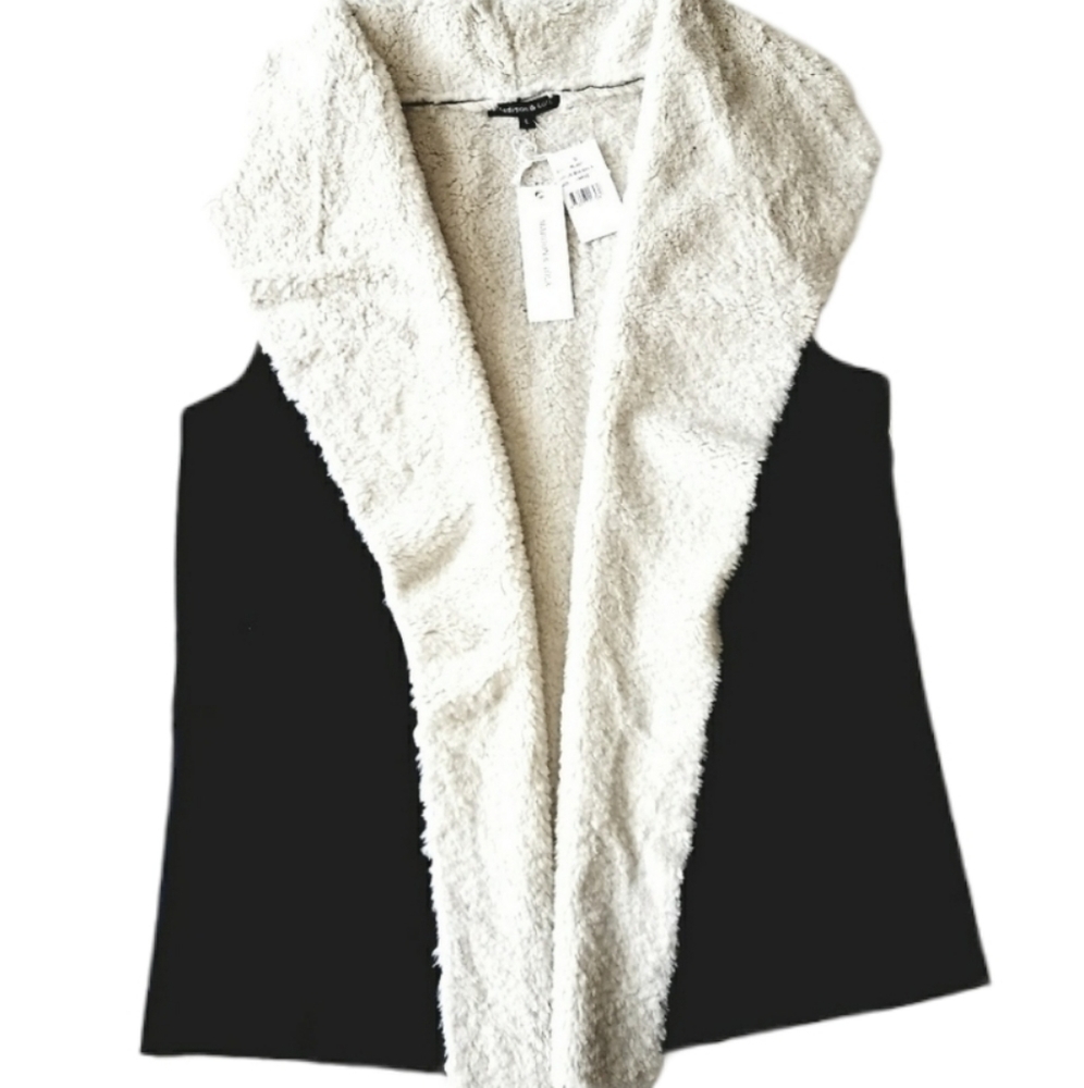 Madison and Lola Faux Shearling Vest